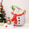 Kerst ballonnen 45 * 63cm indoor outdoor navidad decoratie Santa Claus Snowman Elk Helium feestelijke feestartikelen