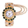 Dames Diamond Claw Chain Quartz Horloge Vibrato Armband Horloge DMWH007 Sieraden Horloges