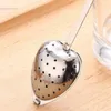 Hot Spring "Tea Time" Convenience Heart Tea Tools Infuser Hjärtformad rostfri örtinfuser Sked Filter Ny 1 S2