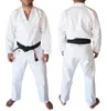 Unisex 3Color Черный / синий / белый Чистый хлопчатобумажный боевые искусства одежда дзюдо дзюдоги BJJ тренировочный костюмы Jujutsu Jujitsu Unific