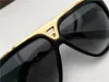 Classic Pilot Evidence Sunglasses Silver Black Grey Gradient Sun Glasses Mens Fashion Sunglasses Shades with case