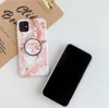 Модный мраморный каменный чехол для телефона для iPhone 12 Mini 11 Pro XS MAX XR 8 PLUS Soft TPU Samsung S21 Ultra Phone Case