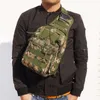 야외 가방 스포츠 군용 가슴 가방 등반 트레킹 배낭 슬링 어깨 어깨 하이킹 캠핑 사냥 낚시 팩스