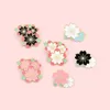 Broches, broches fleur pour femmes mode personnalisé métal plante émail broche sac à dos Badge épinglettes bijoux cadeau en gros