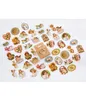 46 adet / paket Seyahat Manzara Etiket Çıkartmalar Dekoratif Kırtasiye Scrapbooking DIY Günlüğü Albümü StickLabel