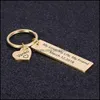 Party Favor Event & Supplies Festive Home Garden Custom Keychain Personalized Engrave Name And Date Love Life My Friend For Couples Men Wome