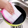 27 * 27 cm białe naczynia Cleaning Cleans 100 sztuk / partia No-Stick Oil Pad Podkładki PC Clean Cloth Dishes Mycie szmat