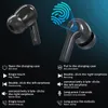 Hybrid Active Buller Avbryter trådlösa hörlurar, In-Ear Headphones, IPX6 Vattentät Bluetooth 5.1 Stereo Earbud, Immersiv Sound Premium Deep Bass Headset