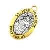 St.Jude Thaddeus prega per noi Charm 2inch Collana Ciondolo Cattolico Christopher 47.5x29.5mm L1778 Gioielli FAI DA TE 5pcs / lot