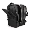 Sac à dos CFUN YA luxe extensible voyage 15.6 "sacs à dos pour ordinateur portable Anti-vol noir sac à dos hommes cartable USB mâle sac à dos