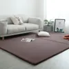Doux Shaggy salon sol tapis Shaggy fourrure lapin tapis canapés coussins cuisine tapis décor à la maison tapis D30 210301