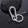 2021 Fashion Mens New Metal Simplicity Style Mountaineering Keychain Automobile Hanging Ornament Cheap Stall Wholesale Key Chain Ring Gift