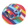 Pet Supplies Dog Apparel Mesh Breathable Sun Hat Princess Hats for Cats and Dogs 6 colors DH9507