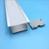 LED BAR LIGHT HOUSING Big size 47mm inner wide aluminum channel with the wing for recessed installation aluminum profiles