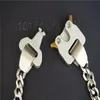 Men Women 1017 Alyx 9sm River Link Bracelet High-quality Titanium Stainless Steel Aylx Bracelet Metal Accessories Q0717