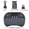 US Mini I8 2.4g Luchtmuis Draadloos toetsenbord met Touchpad Zwart A171833