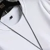 Sweat-shirt pour hommes Automne Streetwear Hip Hop Sweat-shirt Blanc Crewneck Pulls Mode O-Cou Chemise Casual Wear 100% Polyester 210728