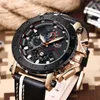 LIGE Chronograph Herrenuhren Top Marke Mode Luxus Quarzuhr Männer Militärische Wasserdichte Uhr Männliche Sport Armbanduhr 210527