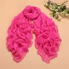 Sunscreen Beach Towel Solid Color Chiffon Sunscreen Scarf Shawl 180*75CM Long for Women Sunscreen Beach Towel