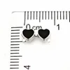 Charms verkopen 10pcs / lot brillen drijvend living glas geheugen medaillon DIY sieraden