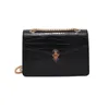 Chain Shoulder Bag Crossbody Bags for Women 2021 Trend Crocodile Pattern PU Leather Luxury Designer Brand Purses Ladies Handbags