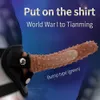 Dick Extension Sleeve For Men Hollow soft Realistic Penis Strap On Dildo Strapon Panties Silicone Dildos Dick Sex Toys For Men X0503