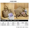 Entwerfen Sie neue Frauen mit großer Kapazitätsbeutel Leinwand Nylon Jacquard Single Schulter Unterarmtasche Design Handtaschen316b