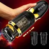 Nxy Men Masturbators Automatic Telescopic Rotation Subking Vagina Masturbation Sex Toys for Pocket Pussy Masturbator Cup Machines 7792556