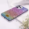 Роскошный градиент Rainbow Bling Bling Blitter Diamond Bumber Cass Cover PCU для Moto G8 Plus Lite G9 One Fusion 5G PLUS E7 G PLAY 2021 LG Stylo 6 7 K22 Google Pixel 4 4A XL 5