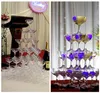 NEWClear الاكريليك الشمبانيا كأس نبيذ زجاجي 150 مللي كوب شرب ويسكي كوب زجاجي للكوكتيل برج بار ديسكو حفل زفاف الدعائم RRA8041