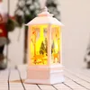Candle Holders 2Pcs Christmas Atmosphere Lantern Stylish Desktop Night Light