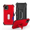 3 in 1 Hybrid Defender Phone Cases For Motorola Moto G Power G Play 2021 With Belt Clip A