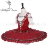 Women Custom Made Peasant Coppelia Variation Professional Ballet Platter Tutu Costume BT2024