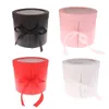 1PC Double Layers Round Rotating Box Gift Flower Packing DIY Decor Y0712