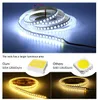 DC12V LED Strip Light 5054 Étanche Flexible LED Ruban 60LEDs/m 120LEDs/m Plus Lumineux que 5050 3528 12V RGB Diode Tape