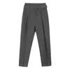 Chic Fashion Plus Taille Office Wear Haren Pantalons Femmes Bas Pantalon Vintage Taille Haute Zipper Fly Pantalon Femme BFA101 211115