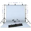 Sh Photography Background Stand Kit med justerbara stativ Support System Bakgrund för fotostudio Chromakey Green Screen Frame