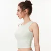 Yoga Sommer Neue frauen Crop Top Ärmelloses Stoßfest Tops Sport Yoga Laufen Fitness Weste