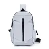 DHL50pcs Hommes Nylon Plaine Casual Sports Oxford Poitrine Sac Fanny Packs Petit Crycling Messenger Sac En Plein Air