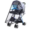 Pièces de poussette accessoires 97BE housse de pluie imperméable coupe-vent Protection accessoire universel bébé voyage bouclier météo5743770