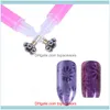 Punteggiatura Strumenti Nail Salon Salute Beautynail Art Flower Eye Magnet Pen Strip Magical Stick Fai da te Magic 3D Magnetic Uv Gel Polish Cat Eyes Rod