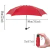 Mini ombrello tascabile da donna UV ombrelli piccoli 180g pioggia da donna impermeabile da uomo parasole comodo da viaggio per ragazze Parapluie Kid 211124