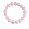 8mm naturel cristal pierre brins à la main perlé bracelets porte-bonheur pour femmes hommes fête Club bijoux de mode