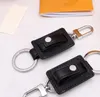 2022 Leather Letter Printing Keychains High Quality Metal Handmade Unisex Fashion Key Ring Couple Car Pendant Keychain Jewelry Gift