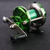 Baitcasting Reels 60% Winter Mini Trolling Ice Fishing Reel Spinning Wheel Fish Tackle Tool With Line