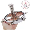 NXY Anal Brinquedos Enorme Dilator De Metal Ajustável Big Butt Butt Plug em profundidade Vagina Ass Especulum Expander Erotic Adult Sex Brinquedos para Homens Mulheres Gay 1125