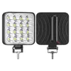 Mini 16 LED 48 W Lampa Lampa Lampa Square Spotlight 12 V 24V Offroad Bar 4x4 4WD do samochodów ciężarowych SUV ATV Reflektor Auto