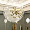 50st Inga rynkor Klar bubbla Ballonger Transparent Helium Ballonger Bröllop Brithday Party Decor Globos DIY Love Valentine's Day 210626