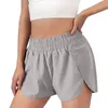 Kobiety Kobiety Kobiety Letnie Athletic Doross Solid Color Pants z kompresyjną bielizną Pockets Pockets