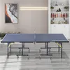 WENTSPORTS USA Stock Tavolo da ping pong pieghevole pronto per la competizione Indoor Outdoor Attrezzature per il fitness a09